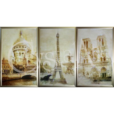 Композиция "Париж" (триптих)